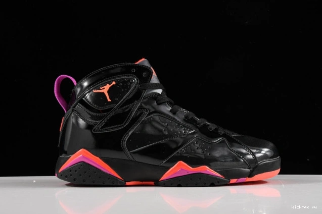 Rep Jordan Black 7 Air 313358-006 Patent Retro 0807